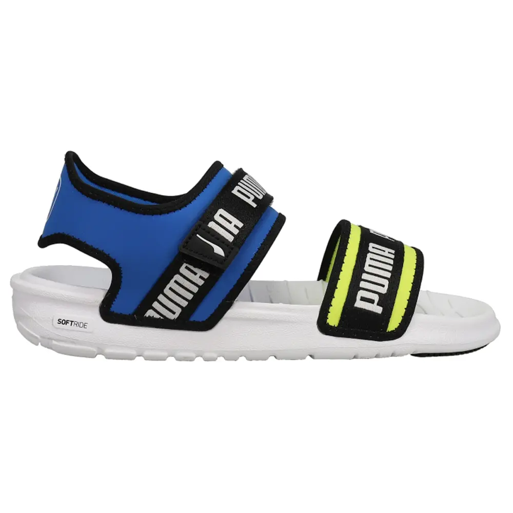 PUMA Womens Softride Strappy Casual Sandals Casual - Blue, White