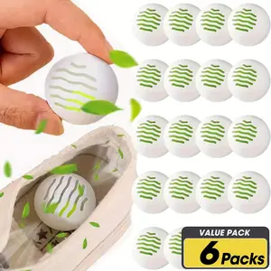 Odor Eliminating Shoe Deodorant Balls, Home Use Footwear Freshener, Indoor Air Purifier, Odor Neutralizer for Shoes & Socks