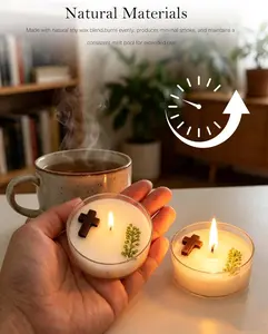 Mini Soy Wax Candles Set of 3 – Long Burning Smokeless Dripless CandlesMini Soy Wax Candles Set of 3 – Long Burning Smokeless Dripless Candles