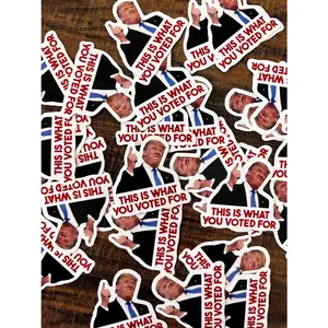 This Is What You Voted For Tariff Rising Prices Sticker Pack - Fdt - Anti Trump - Gas Station Sticker