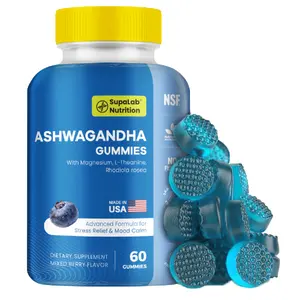 MEGNETA Ashwagandha Gummies - Cortisol Balance, Energy, Sleep & Mood - 16 in 1 Supplement - Healthcare, Dietary
