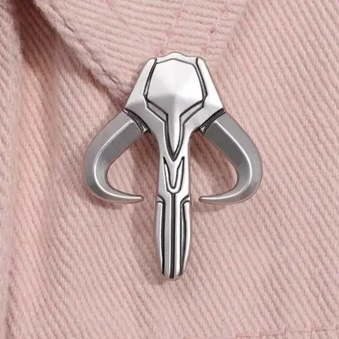 Unisex Fashion Alloy Badge for Daily Clothing Decor, Alloy Brooch Pin, Trendy All-match & Exquisite Brooch for Birthday Gift, Men Accessories