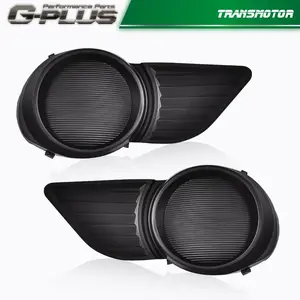 Pair Fog Light Covers Driver & Passenger Side Fit For 2011-2017 Toyota Sienna