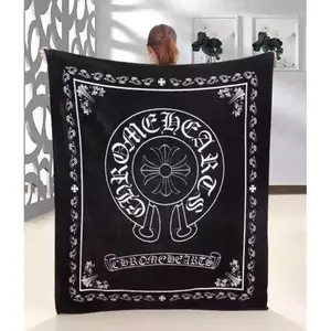 VIKAMA Blanket, Flannel Blanket, Bedroom And Living Room Cover, Student Dormitory Air Conditioning Blanket Suitable for beds and sofas can also be given as a gift