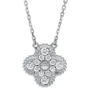 Pre-owned Van Cleef & Arpels Vintage Alhambra Pendant Necklace