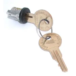 212 MAIN HD Lock Plugs - Black, Keyed Alike, Snap-In Fit - Model 107