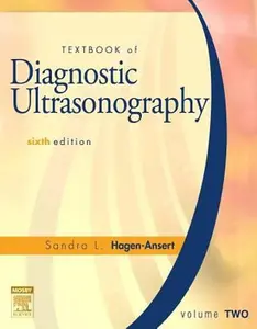 USED Book - Textbook of Diagnostic Ultrasonography, Volume Two by Sandra L. Hagen-Ansert (Hardcover) - english