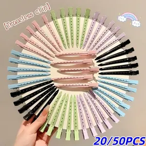 20/50 Pcs Invisible Duckbill Hair Clips, Volumizing Root Styling Clips, Random Colors, Essential Daily Hair Accessories, Versatile Hair Clips, Hair Volume Clip