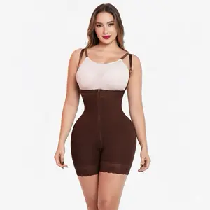 FAJA LA CHULA BBL CURVASBYRAISA- 8209  straples RELOJ DE ARENA Shapewear Womenswear Curvas by Raisa  Strapless con Zíper Invisible Bodysuit Compression