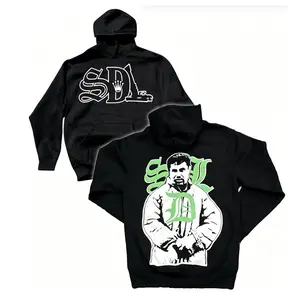 Sdl green Color Hoodie – Chicano Streetwear Unisex T-Shirt