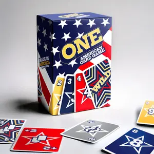 ONE: American Card Game - UNO Parody - Classic Game with Unique Design and Fun Gameplay