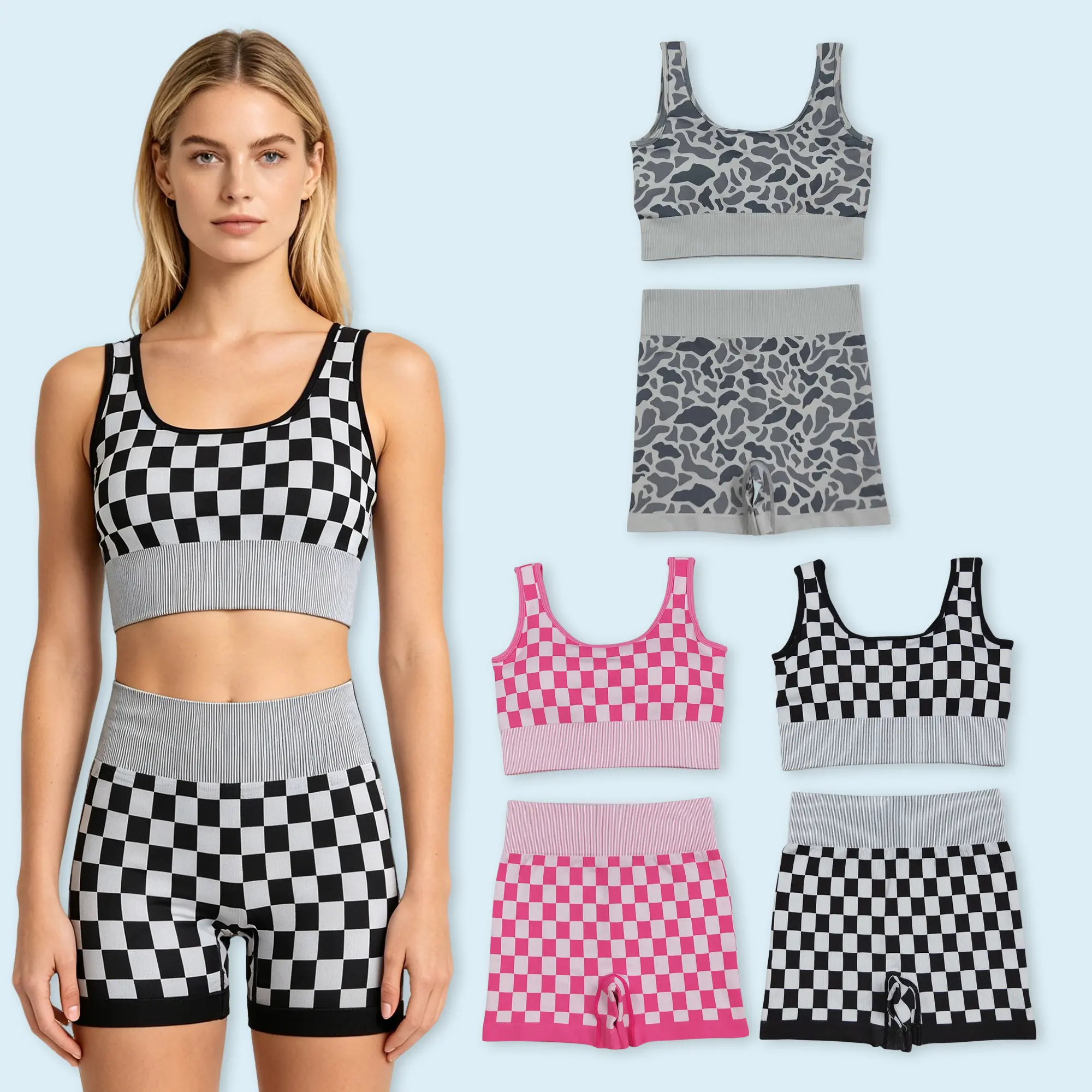 Adult Women Camo Athletic Sports Set Adult Women Camo Athletic Sports Set