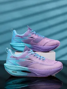 Non-slip & Wear-resistant, Breathable & Shock-absorbing, Comfy Mesh Upper, Geometric-patterned Outsole, Color-block Design, Casual Sporty Style, Ideal for Men & Women Daily Running & Commute Outfits, Running Sneakers, Sporty Running Shoes, Sports Shoe