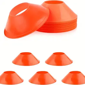 Sports field logo athletic cone, roller skating football training positioning mark
