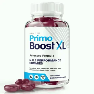 Primo Boost XL Gummies - Official Formula for Men to Support Lasting Energy 60ct