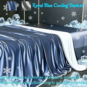 Summer Cool Blanket, Soft Lightweight Cover, Ideal for Hot Sleepers, Large Twin Size, Breathable, Suitable for Bed and Sofa, Summer Use