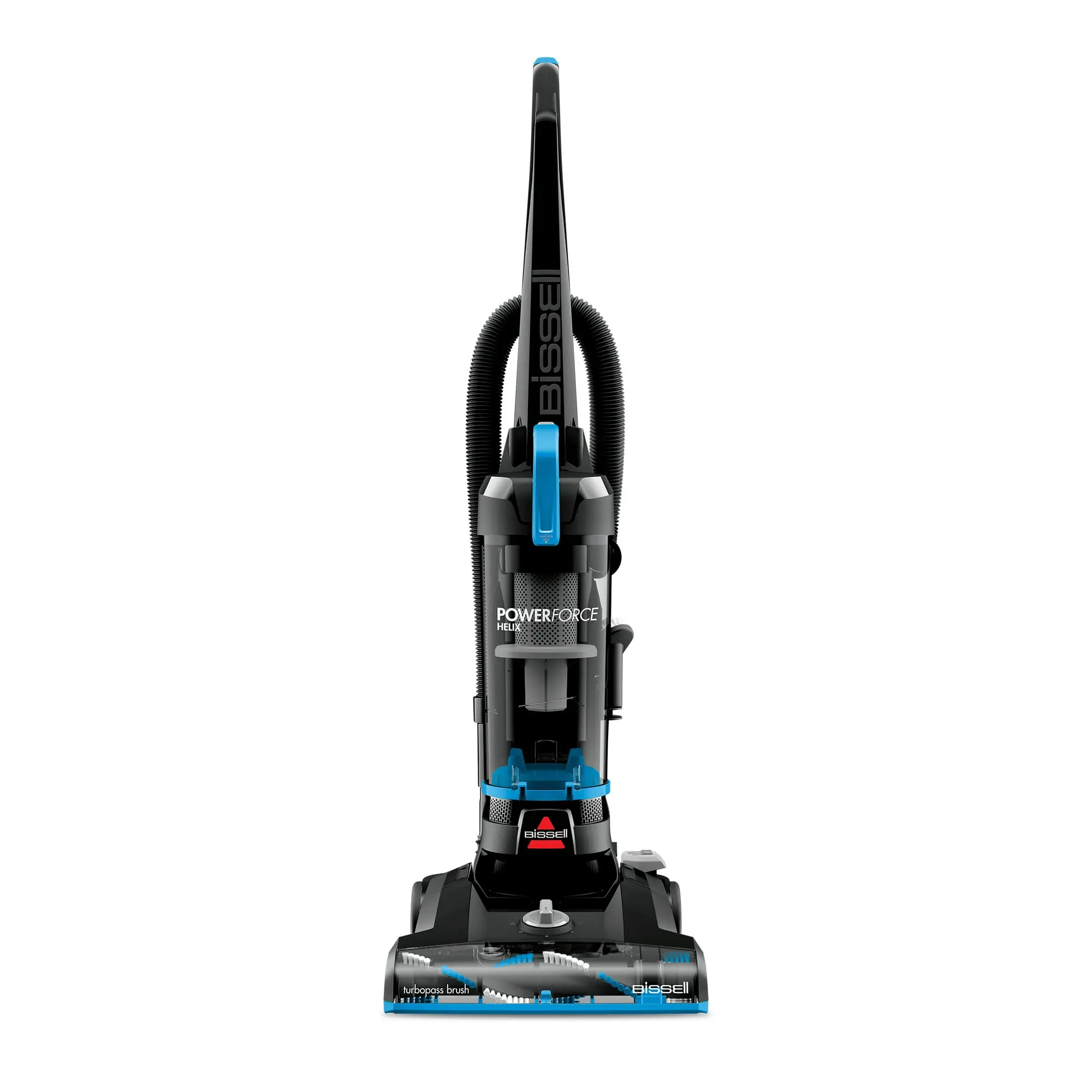 BISSELL PowerForce Helix 3313 Bagless Upright Vacuum - Pet-Friendly, Lightweight, Scatter-Free Technology, Helix Dirt Separation System, Blue & Black