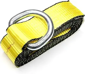 2" x 8' Ratchet Strap with D-Ring