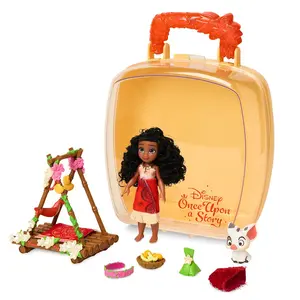 Disney Store Moana Disney Once Upon a Story Mini Doll Playset – 5''