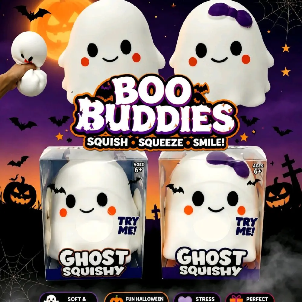 Halloween Ghost Squishy Toy Jumbo