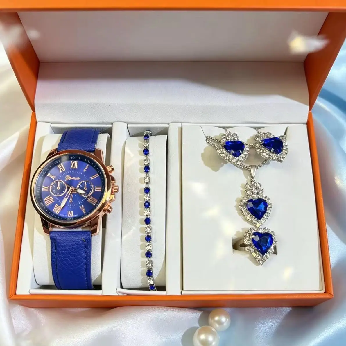 Premium Blue Watch Set