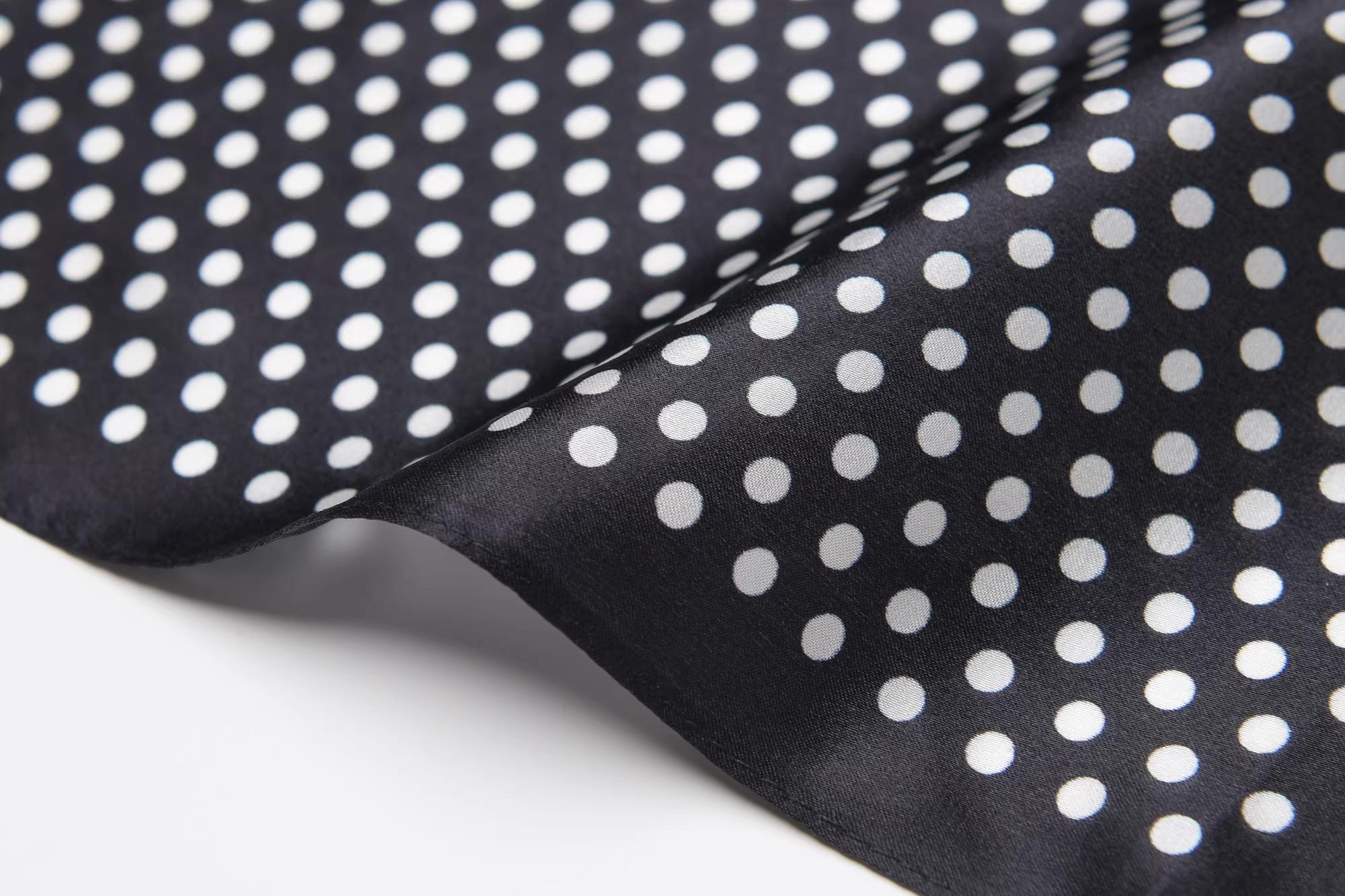 Hair Scarf 100% Mulberry Silk Head Scarf Paisley Scarf Set – Vintage Square Scarf with Tie, Outfit Upgrade Cityboy Style Shirt Necktie, Soft Small Necktie Trending Now