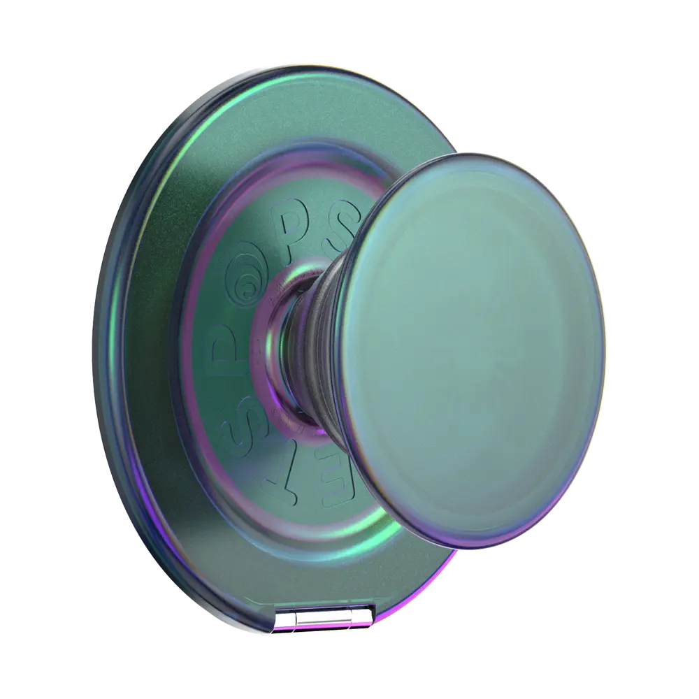 PopSockets MagSafe Kick-Out Grip & Stand Round Phone Grip, Adapter Ring Included - Magnetic Phone Grip and Phone Stand