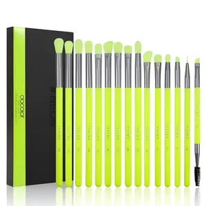 15-Piece Eyeshadow Brush Set, Precision Blending, Detailed Application, Master-Level Makeup for Beginners