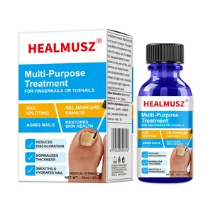 HEALMUSZ Multi-Purpose Nail Treatment Oil - 30ml Propolis Tea Tree Ginger Cuticle Care for Healthy Nails & Gel Manicure Damage -  nail growth oil Lightweight