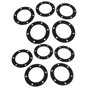 Torque 10 PCS Hubcap Gasket 3303034 Hub Cap Gasket with 6 Hole (Replaces Stemco 330-3034) (10 x TR3303034)