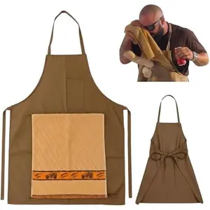 Chef's Prank Apron, Creative Prank Aprons For Men, Ultimate Gag Gift Apron, gifts for men Surprise Hiding In Pocket Funny Valentine's Day gifts For Birthday Joke Gifts Idea Funny Gifts