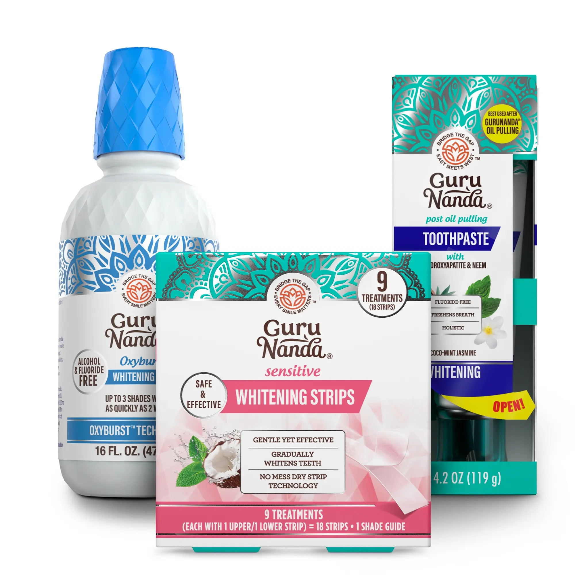 GuruNanda Glow Getter Smile Kit