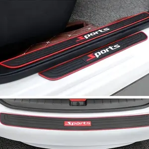 Car door fender protection kits, suitable for front and rear bumper guards, are easy to install (no drilling required). They are applicable to sedans, SUVs, trucks and vans. Car Door Trim Sticker