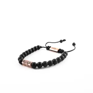 Matte Black X Rose Gold Invictus Bracelet