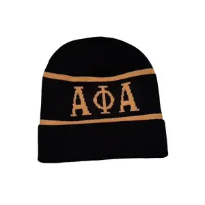 Alpha Phi Alpha knit hat.