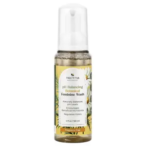 Tree To Tub pH Balancing Botanical Feminine Wash, Fragrance Free , 4 fl oz (120 ml)