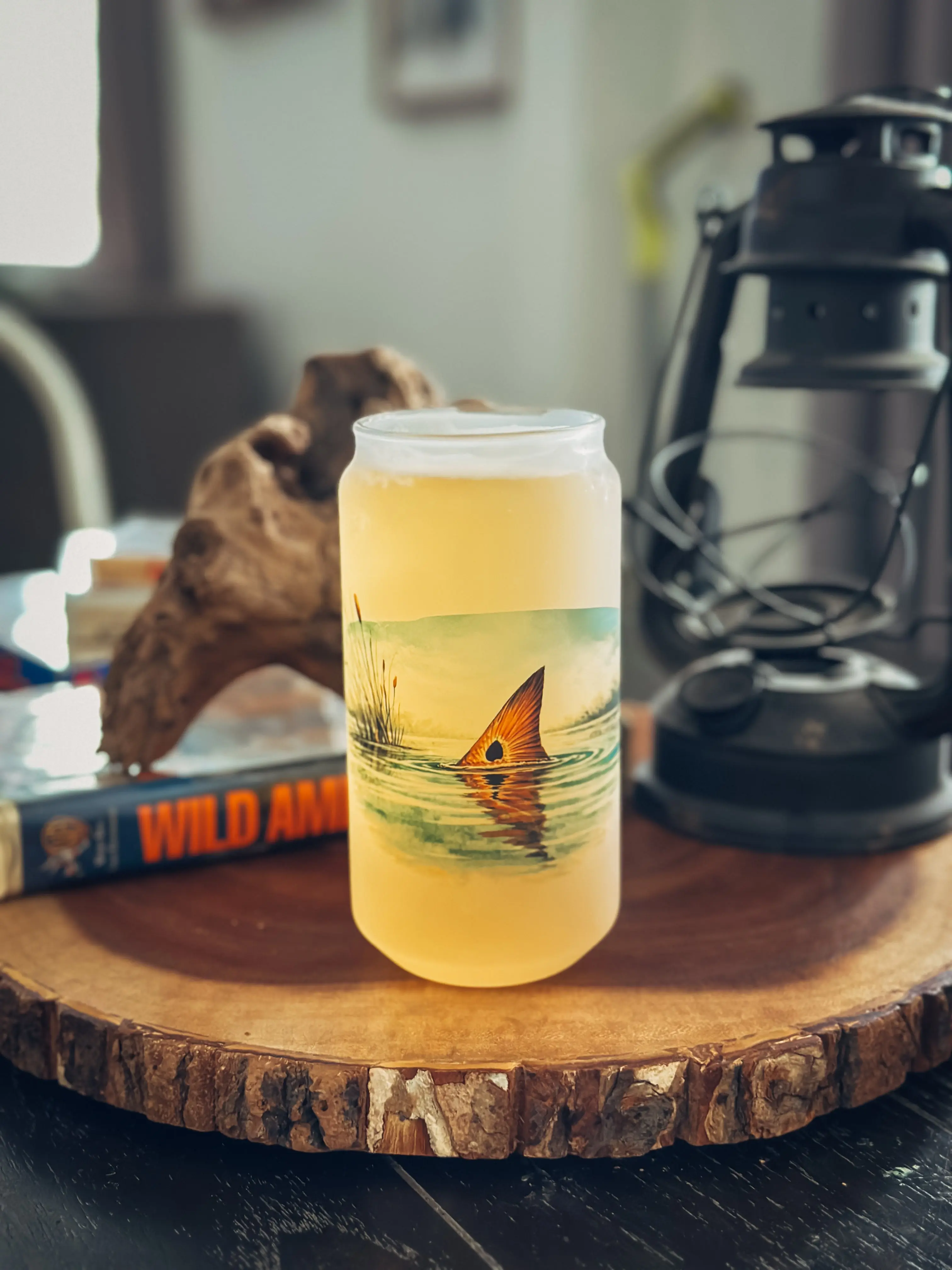 REDFISH GLASS CAN GLASS Beverage