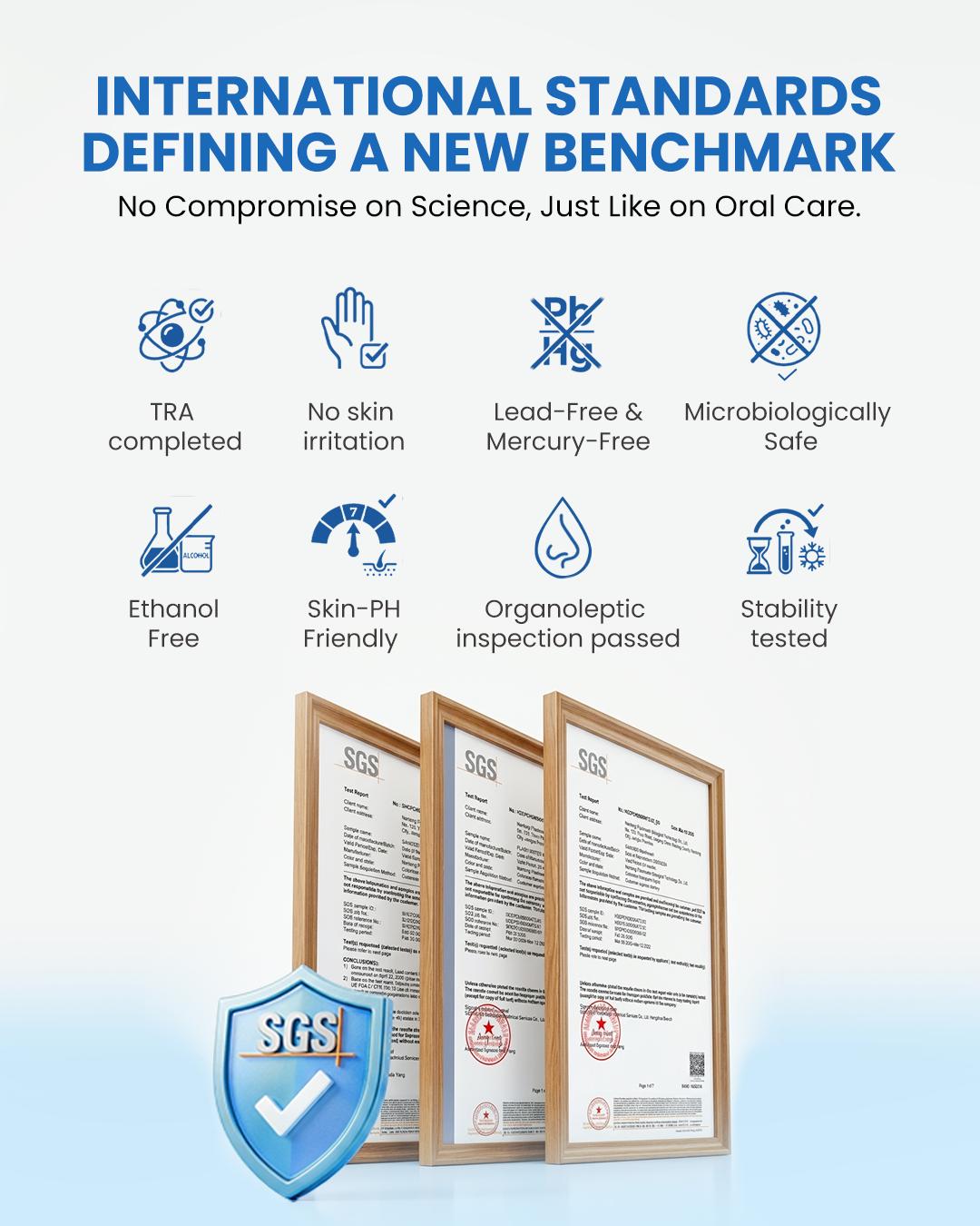 Flash Water Gentle Mouthwash, Alcohol-Free Non-Irritating Formula with Patented HAS Factor Technology, Daily Oral Care & Fresh Breath 16.9 fl oz 33.8 fl oz