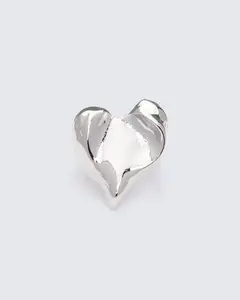 Nerina Silver Drop Heart Ring