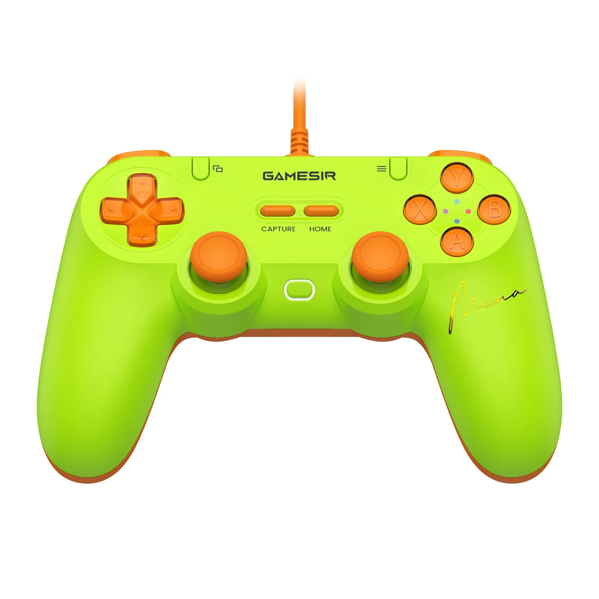 GameSir Tegenaria Lite Wired Game Controller For Switch, Android, iOS, PC, Steam With Retro 90s Design, Hall Effect Sticks, 1000Hz Polling Rate, Dual Rumble Motors, Mappable Back Buttons, Ultra-Low Latency, Ergonomic Design -Retro Gray Console Plug Connec