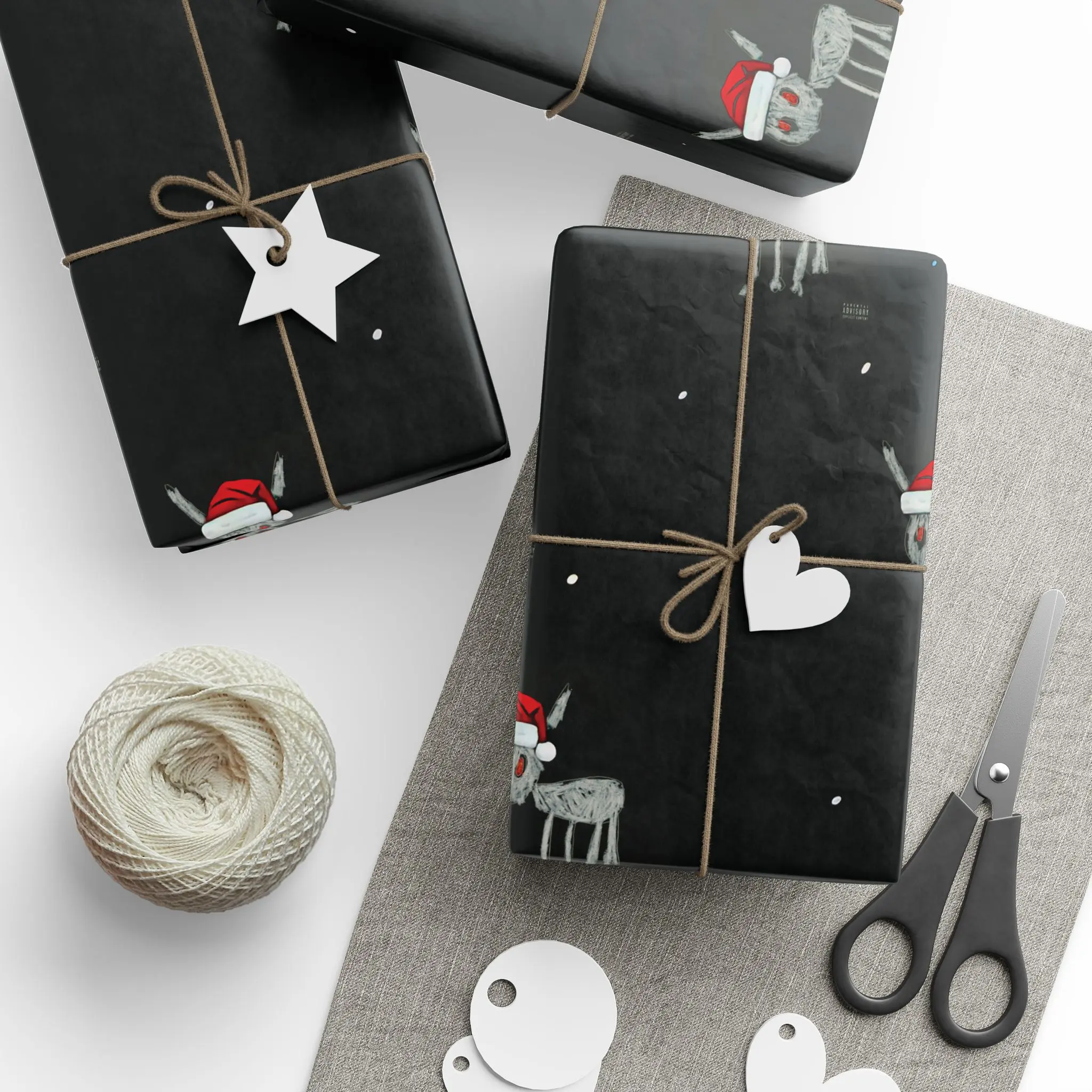 Drake Rapper Wrapping Paper, For All the Dogs Gift Wrap, Hip Hop Music Inspired Wrapping Paper, Rap Fan Birthday Christmas Gift Wrap
