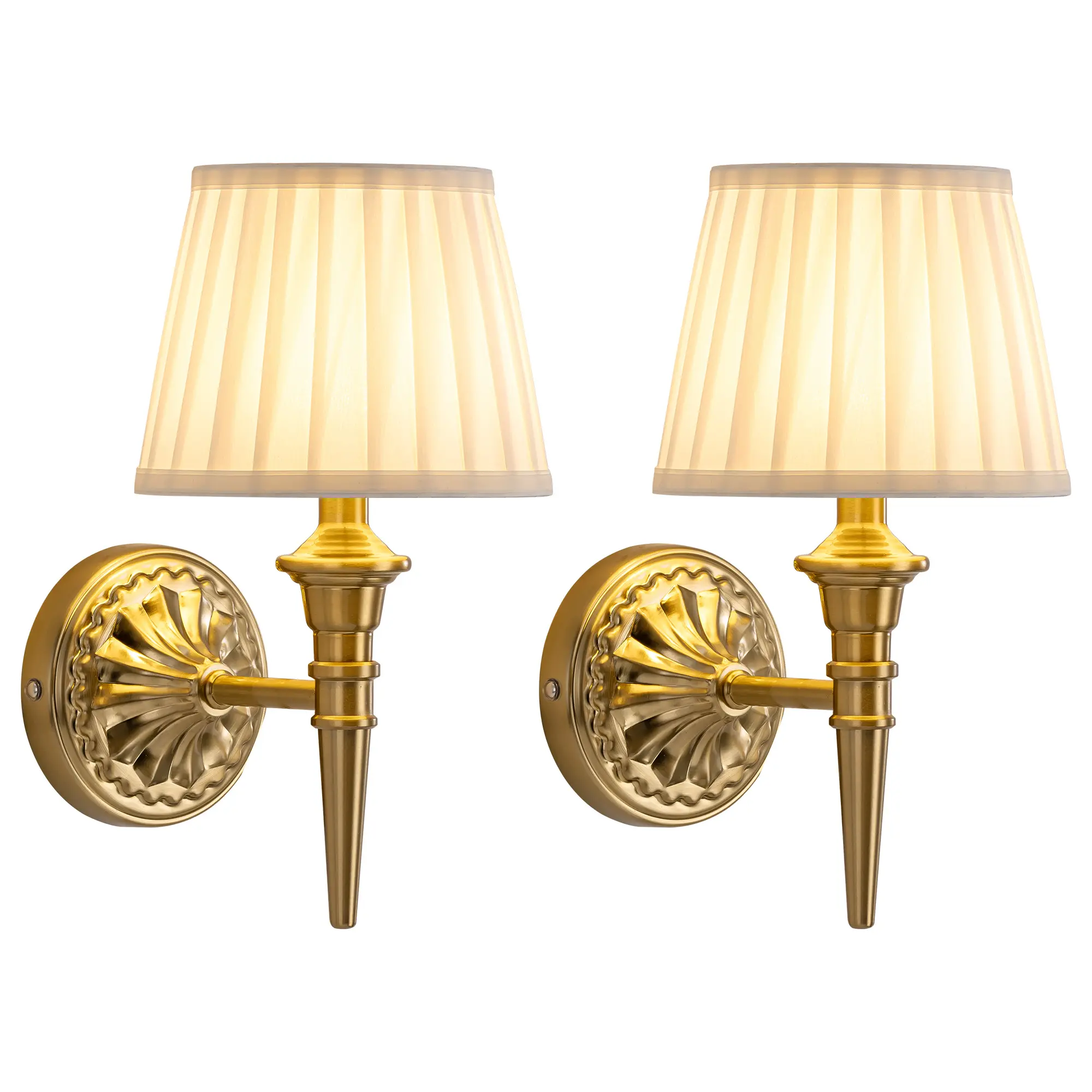KDG Cordless Wall Sconces Set of 2, Small Wireless 5200mAh Rechargeable Battery Fabric LED Wall Lamps, Portables Lightings for Wall Painting, Living Room, Bedroom, Hallway, Gifts, Night Light Dimmable Nightlamp #Summervibes