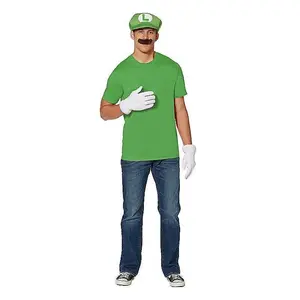 Luigi Kit - Super Mario Bros - Green - Costume Accessories - One Size