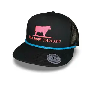The Stockyard Red rope threads hat collection