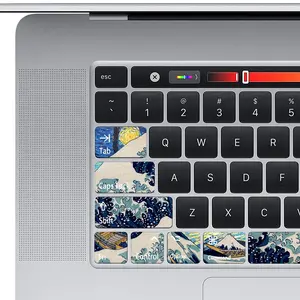 Apple Macbook Air Keyboard Stickers, Durable Replacement Keycaps, Easy DIY Installation, Fits Macbook Air 13.6 Inch M2/m3/m4/m5 Models