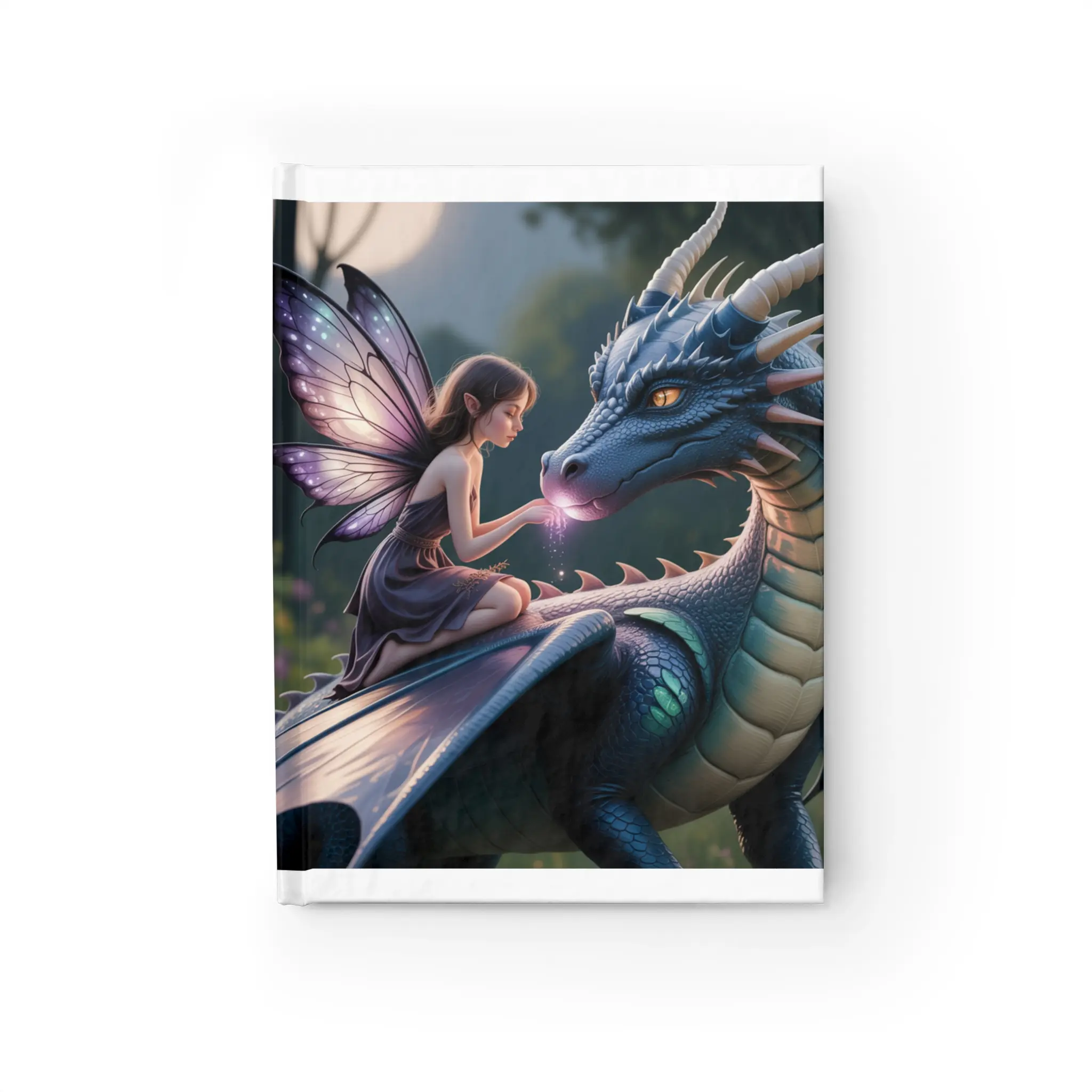 Fairy and Dragon Illustration Journal | Fantasy Notebook