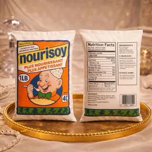 Nourisoy Nourrissant Flour 1LB Plus Nourrissant Plus Appetissant 40 Servings High Protein Flour