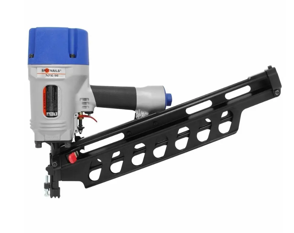 Spotnails NPR90 21-Degree Plastic Collated Full Round Head Strip Framing Nailer