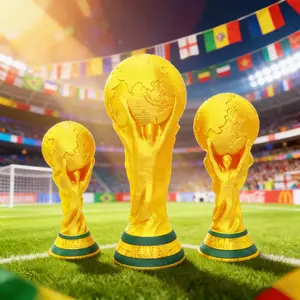 2026 Fifa World Cup Trophy Replica, Realistic Soccer Memorabilia, Fan Collectible Gift, High-End Creative Desktop Decoration