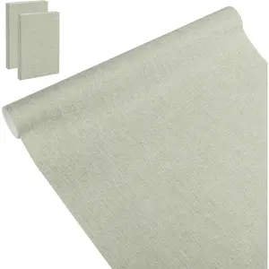 Dark Sea Green Book Cloth for Book Binding, 40x17inch Polyester Fabric Paper Backed, Washable and Reusable Protective Cover, Book Binding Materials for Adult DIY Book Album Cover